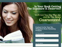 Tablet Screenshot of bookpromotionservicesforauthors.com